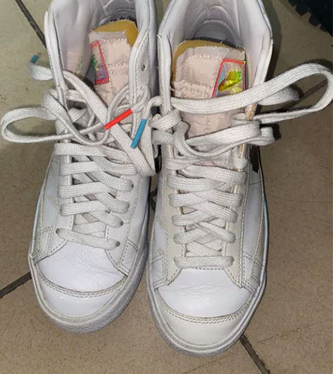 nike blazer开拓者 电玩像素 英...