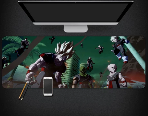 七龙珠动漫周边鼠标垫孙悟空电脑键盘垫宿舍桌...