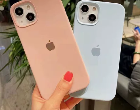 半包iPhone全系列手机壳网红液态硅胶防...