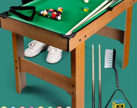 台球桌儿童玩具男孩家用小型迷你桌面桌球台室...