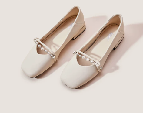 IEF/爱依服粗跟单鞋女2022新款方头中...