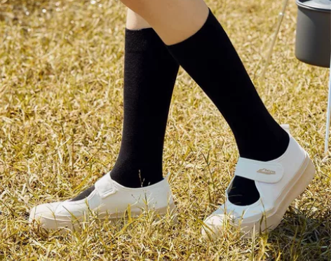 出出出飞跃玛丽鞋纯白38码全新 试穿过一次本来买来配汉服的后...