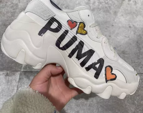 Puma全新厚底球鞋 感兴趣的话点“我想要...