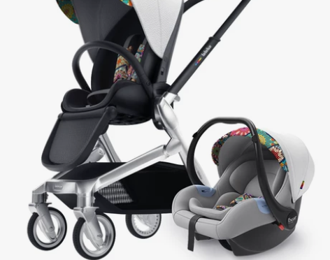 bebebus推车+提篮 可当车载安全座椅 0-13个月使...