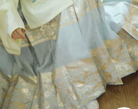 兰若庭 汉服 望水云鹤 织金纱 明制 全套...