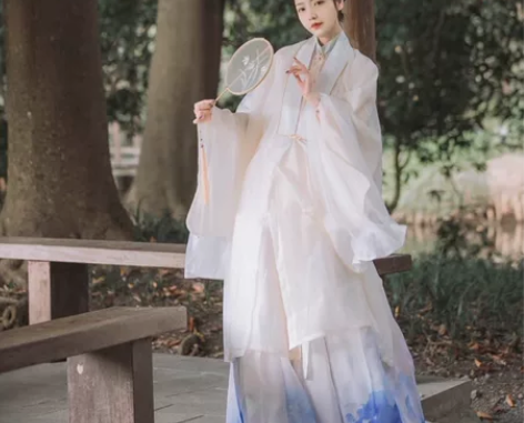 五五年原创汉服 全套，L码 【慕雪】明制立...