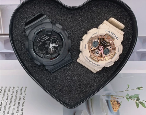 ins超火的情侣款手表一对电子表女学生运动...