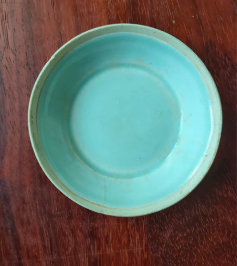 南宋湖田窑芒口直边洗，器型、颜色、釉水都很...