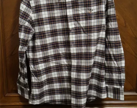 Polo club 英伦风男士纯棉格子衬衫...