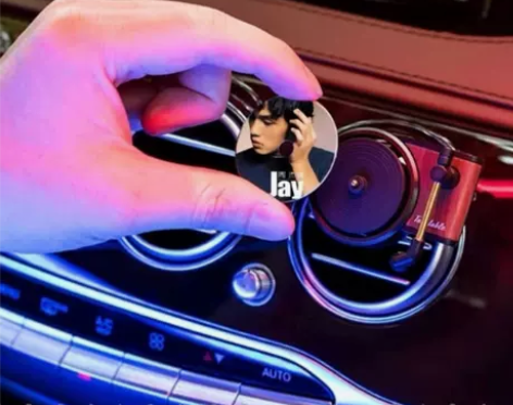 周杰伦新专辑封面唱片机车载香薰夏