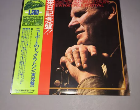 中古黑胶唱片 乡村民谣 吉他 Doc Wa...