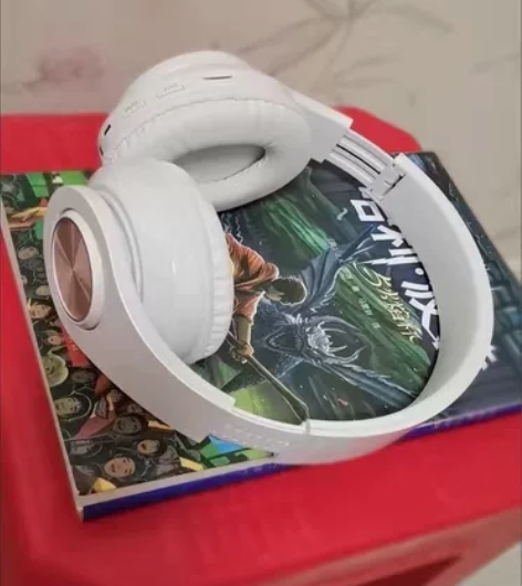 个人发光蓝牙耳机头戴式重低音OPPO华为v...