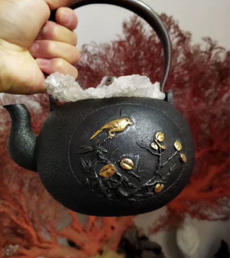 鎏金生铁茶壶，腊模，传统工艺，一壶一模，铜...