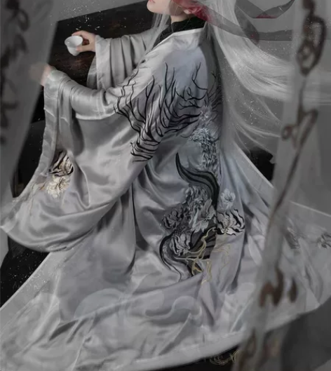 【出】时若琬汉服绝版飞廉大氅直裰  -已绝...