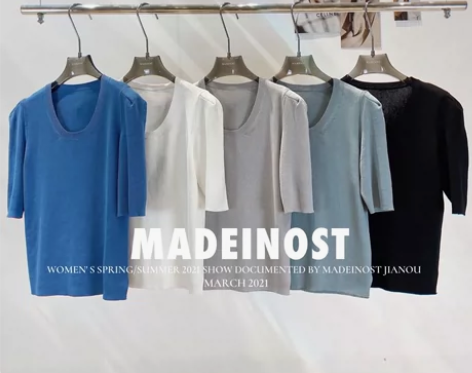 MADEINOST夏季新款垫肩简约舒适是修...