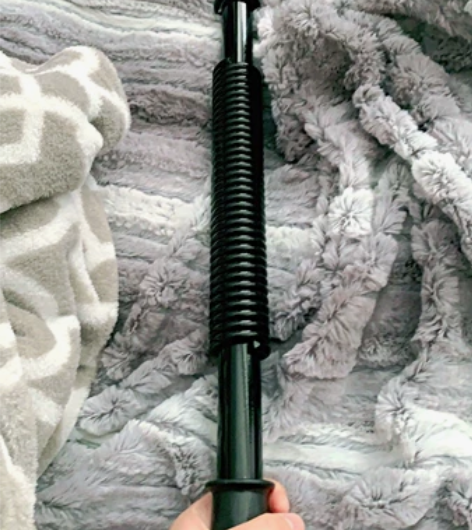 【优品包邮】全新电镀加强臂力器臂力棒拉力器...