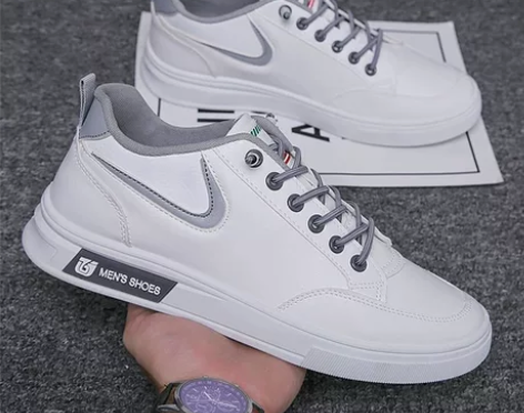 男鞋秋季透气2022新款小白鞋百搭休闲懒人...