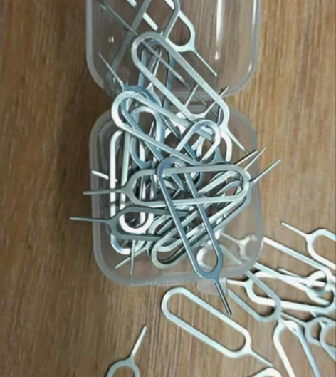 包邮100个手机取卡针 全新打包售，6.9...