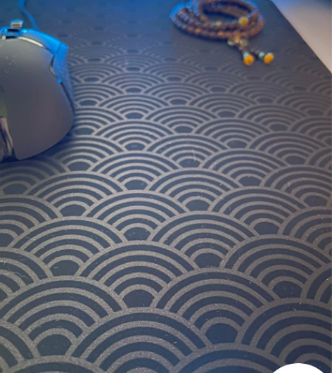 清新ins风简约日系鼠标垫超大号桌面锁边定...