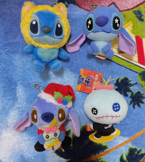 【现货】海淘迪士尼星星眼圣诞抱小金滑板猫耳...