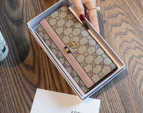 卡包钱包钱包女长款二合一复古短款小ck多功能