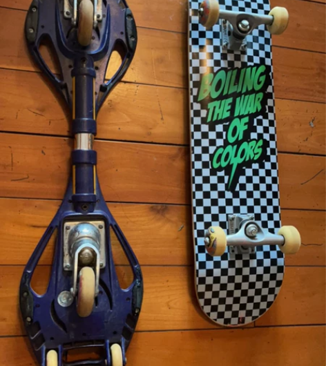 滑板和游龙板，适合青少年运动。 游龙板已出...