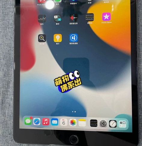 苹果ipad八代 黑灰色128G 平板一直...