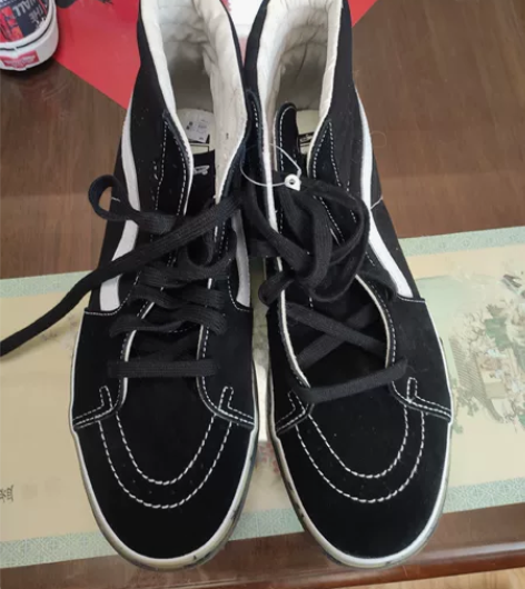 vans福袋出品，增高高帮板鞋，男款，43...