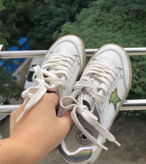 骆驼小白鞋37码,适合瘦脚,配衣服很好看 ...