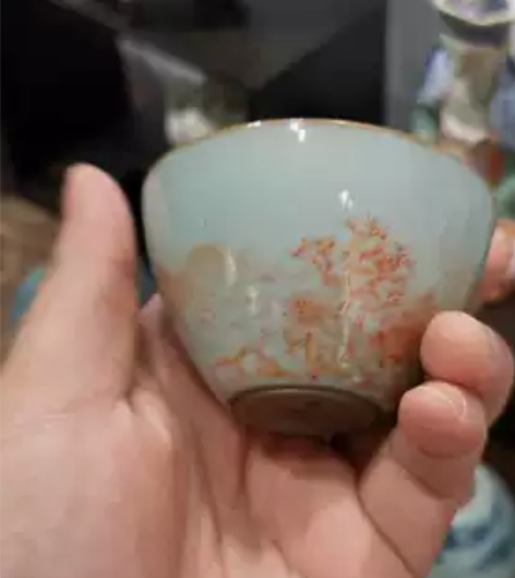 【主人杯】景德镇手绘陶瓷茶器单杯主人杯茶杯...