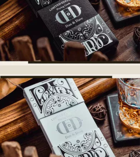 DD烟与镜黑白特别版 花切纸牌收藏S##a...