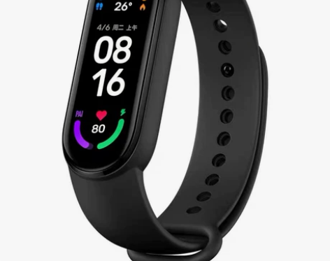 小米手环6智能血氧心率监测蓝牙男女款运动计步器支付宝天气压力...