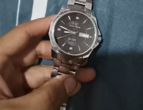 正品天王5705双历蓝宝石表面全自动机械男...