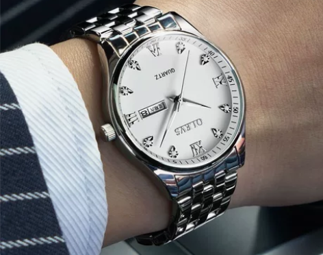 全自动夜光防水手表男新款时尚韩版男士手表薄...