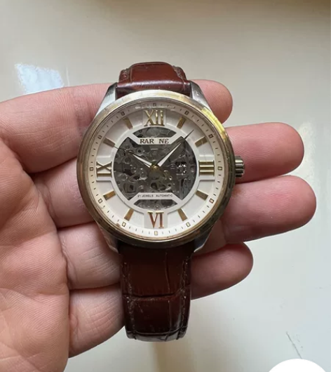 自用雷诺表 全自动镂空机械手表 战斗成色 ...