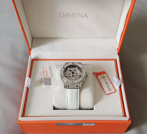 DAVENA蒂玮娜五芒星时来运转手表 就戴过一两次就放到盒子...