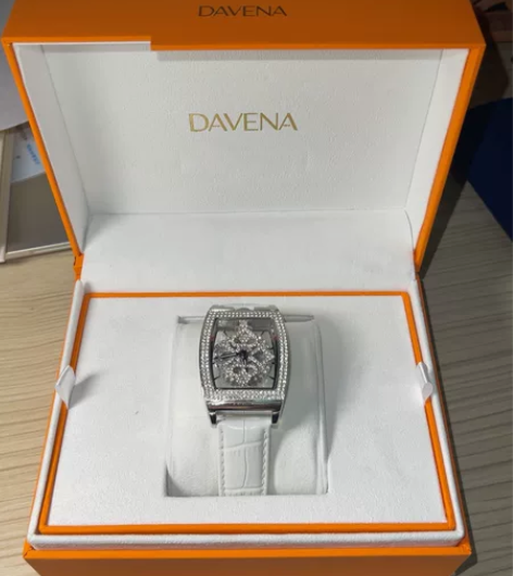 Davena/蒂玮娜手表时来运转女士满天星...