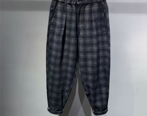 MCC HOMME 日系潮流原宿风格子休闲...