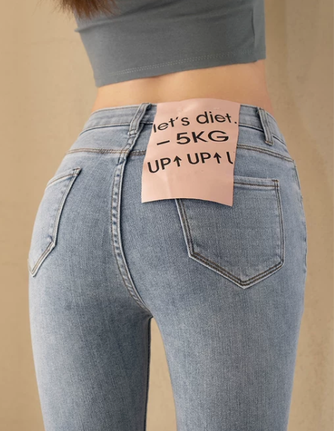 牛仔裤 牛仔裤子lets diet夏天薄款...