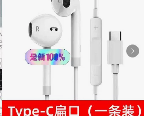 1入耳式耳机（全新） 2适用所有Type-...