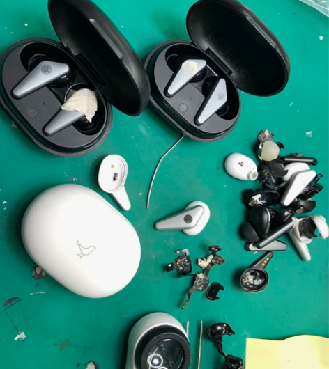 耳机无线小鸟蓝牙耳机维修更换电池维修不开机...