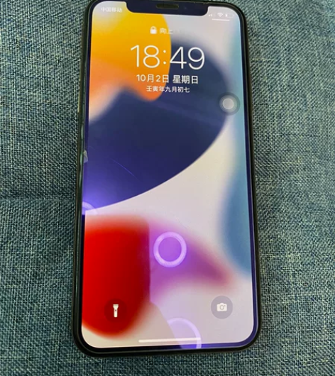 媳妇用的 iPhone X,256g, 9...