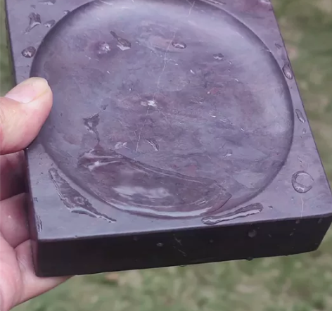 日本回流砚台，日本回流端砚，四方紫端砚，全...