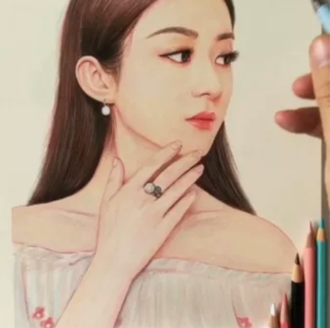 画像定制彩铅人像定制手绘素描头像人物肖像画...