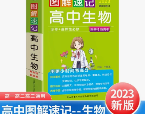 生物高中 高中生物2023版图解速记新教材...