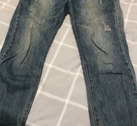 男士牛仔裤，腰围84cm，大腿围55cm，...