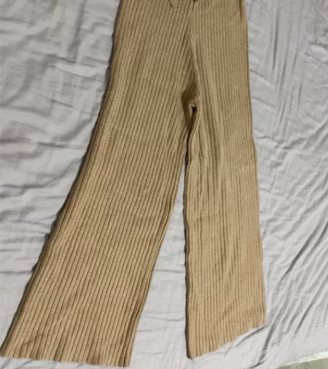 毛线阔腿裤，全新，只是拆了吊牌！40元带走...