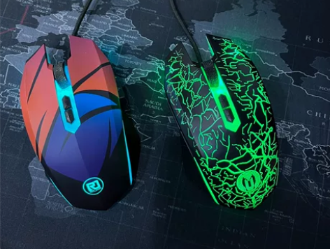 雷迦RJ- M502专业游戏鼠标网吧有线电...