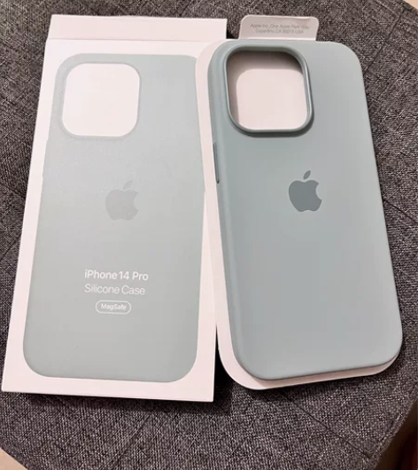 苹果14手机壳新色磁吸动Magsafe液态...