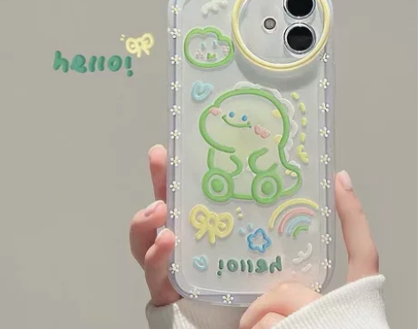 ins牛奶蓝适用iPhone12苹果12手...